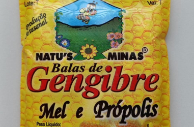 Balas Mel e Própolis Natus Minas