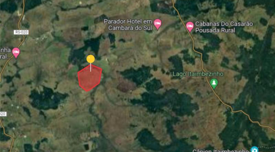 Área Rural 104 hectares - Cambará do Sul