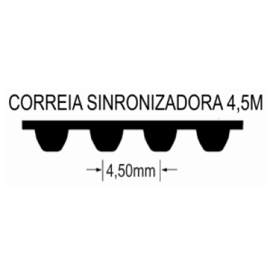 CORREIAS SINCRONIZADORAS 4,5M